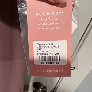 Birdy Grey dress - Lin - Dark Mauve - L